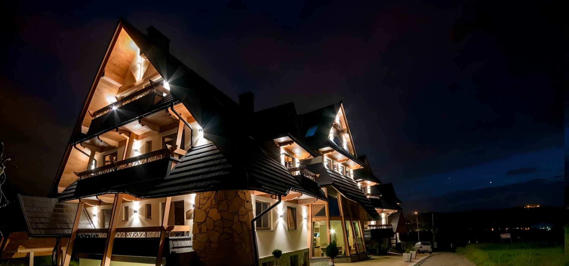 Kalnų vaizdas netoli Montenero Resort&SPA