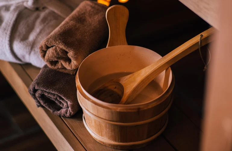 Sauna Montenero Resort&SPA SPA erdvėje